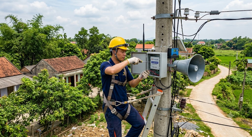 Sửa Chữa Cụm Thu Truyền Thanh Thông Minh IP/4G/5G/6G: Khắc Phục Lỗi Toàn Diện & Tối Ưu Vận Hành Sửa Chữa Cụm Thu Truyền Thanh Thông Minh IP/4G/5G/6G: Khắc Phục Lỗi Toàn Diện & Tối Ưu Vận Hành