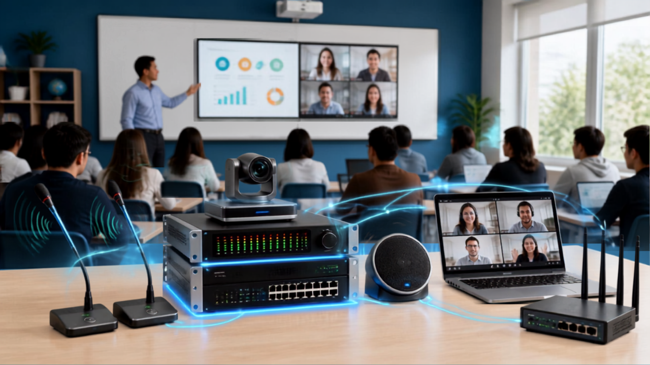 hệ thống âm thanh hybrid online offline