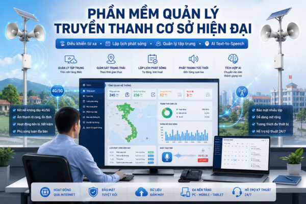 Phần mềm quản lý truyền thanh cơ sở