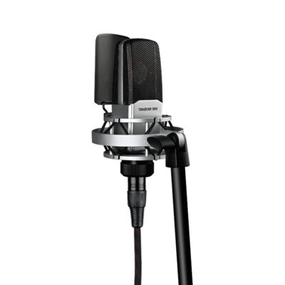 Micro thu âm chuyên nghiệp SM-18 PURE lắp cùng màng lọc gió kim loại mỏng
