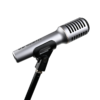 Micro Takstar TA-68 gắn trên chân đế, tích hợp hệ thống treo giảm chấn chống rung