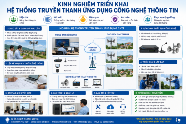 Truyền thanh ứng dụng công nghệ thông tin