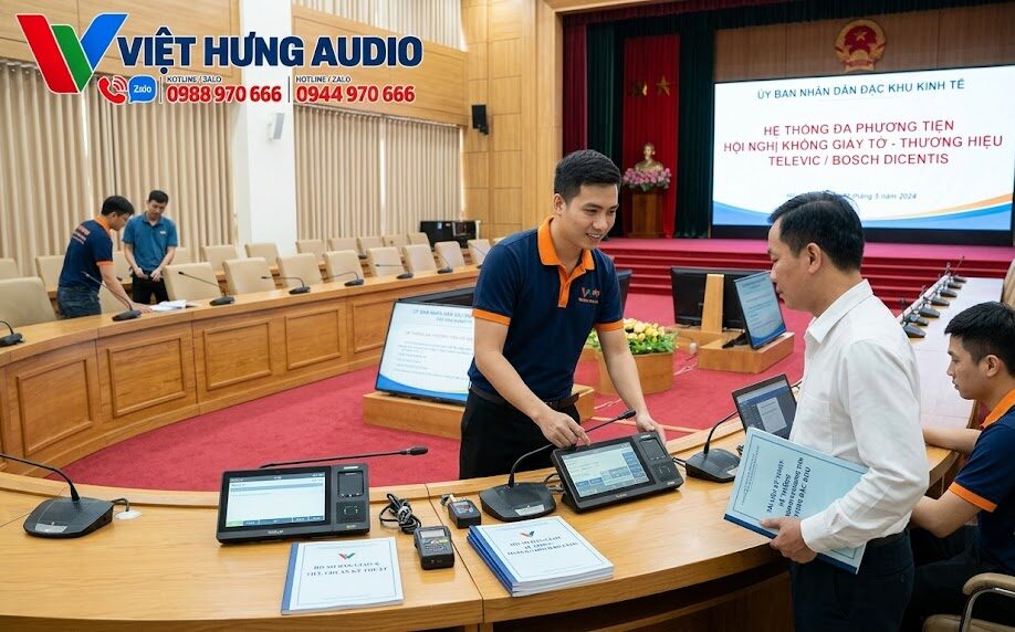 Dàn Âm Thanh Hội Nghị Xã Phường & Đặc Khu: Giải Pháp Chuẩn Cho Chính Quyền Địa Phương Hai Cấp 🏛️ Dàn Âm Thanh Hội Nghị Xã Phường & Đặc Khu: Giải Pháp Chuẩn Cho Chính Quyền Địa Phương Hai Cấp 🏛️